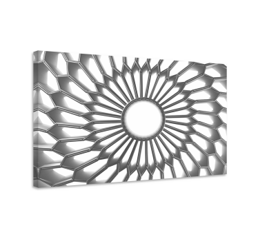 Quadro moderno stile mandala effetto 3d - TenStickers