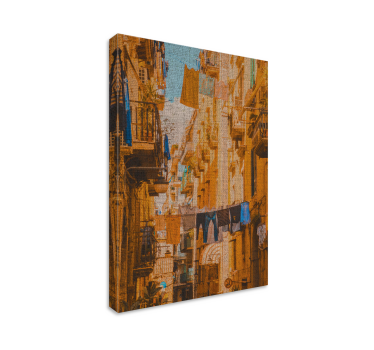 Quadro astratto arazzo urbano - TenStickers