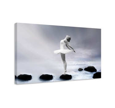 Quadro di persona Persone ballerine realistiche - TenStickers