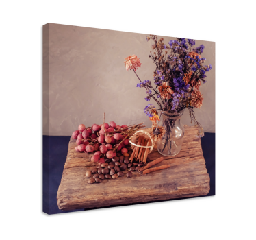 Quadro frutta e natura morta Vasi con fiori - TenStickers