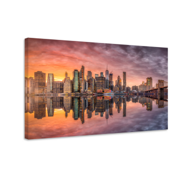 Quadro di città e paesi Città di new york - TenStickers