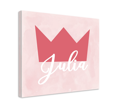 Quadro mappamondo personalizzazione julia - TenStickers