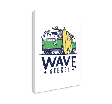 Quadro per ragazzi Camion del surfista - TenStickers