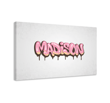 Quadro per ragazzi Graffiti personalizzabili giovanili - TenStickers