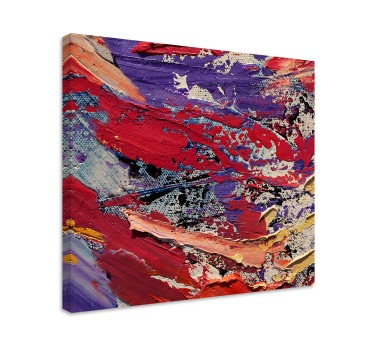Quadro astratto flusso di colore dinamico - TenStickers