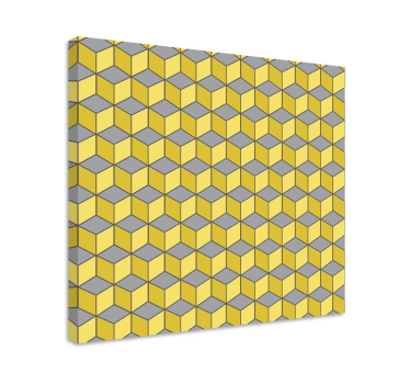 Quadro con cubi effetto 3d - TenStickers