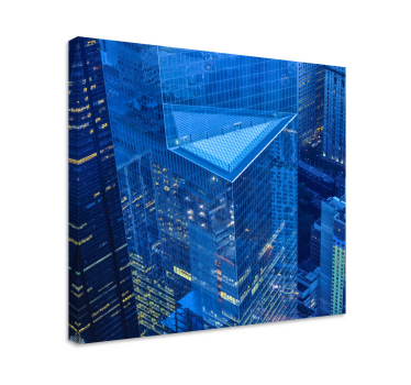 Quadro città e paesi architettura urbana moderna - TenStickers