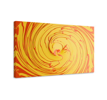 Quadro astratto movimento a spirale vibrante - TenStickers