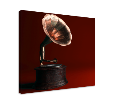 Quadro vintage fonografo classico - TenStickers