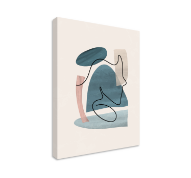 Quadro con litografia di elefante - TenStickers