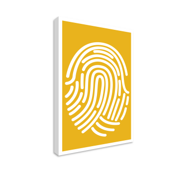 Quadro con impronta digitale - TenStickers