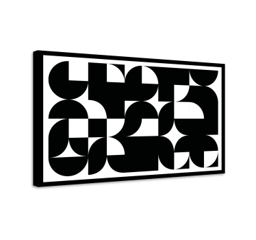 Quadro stile geometrico con stile astratto - TenStickers