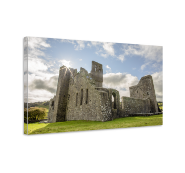 Quadro città e paesi antiche rovine di pietra - TenStickers