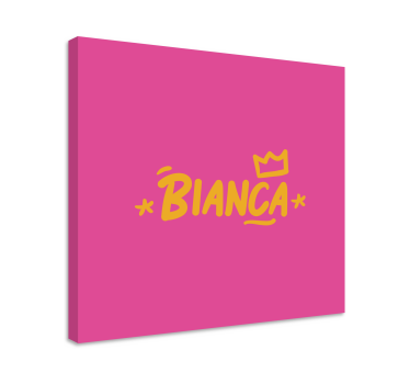 Dipinto con alfabeto e lettere display nome creativo - TenStickers