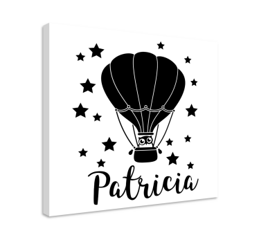 Quadri persona e personaggi in mongolfiera - TenStickers