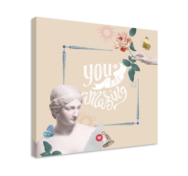 Quadro con frase sei fantastico - TenStickers
