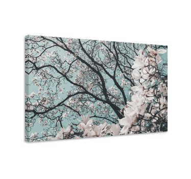Quadro fiori Fiore di ciliegio giapponese in stile elegante - TenStickers