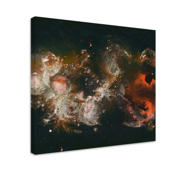 Quadro astratto movimento cosmico - TenStickers
