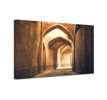 Dipinto orientale attenzione architettonica - TenStickers