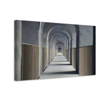 Quadro città e paesi prospettiva architettonica - TenStickers