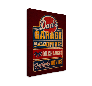 Quadro vintage retro cartellone - TenStickers