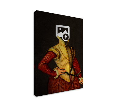Quadro cane cane aristocratico - TenStickers