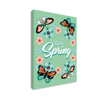 Quadro salone Ciao primavera - TenStickers