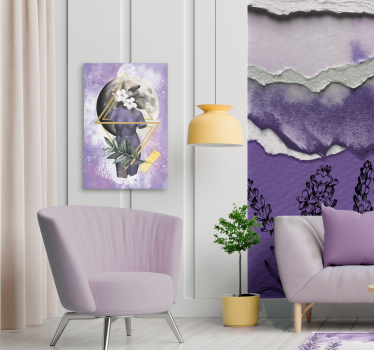 Arte quadro digital collage - TenStickers
