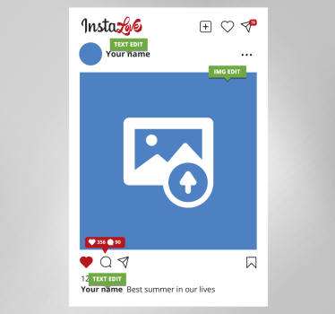 Quadro personalizzabile install - TenStickers