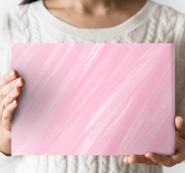 Quadro arte Vernice rosa stile kawaii - TenStickers