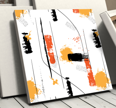 Quadro astratto espressionismo astratto - TenStickers