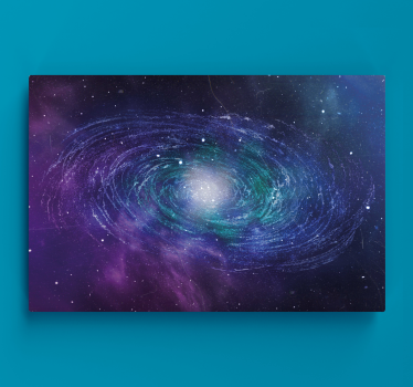 Quadro astratto formazione a spirale galattica - TenStickers