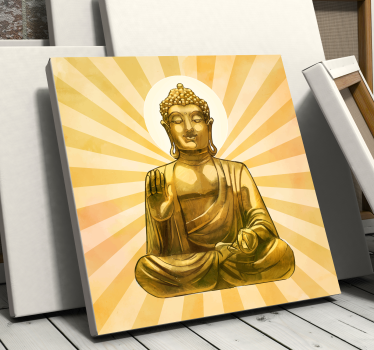 Quadro buddha Buddha d'oro - TenStickers
