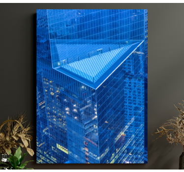 Quadro città e paesi architettura urbana moderna - TenStickers