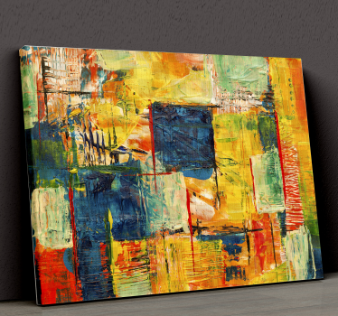 Quadro moderno con mosaico colorato - TenStickers
