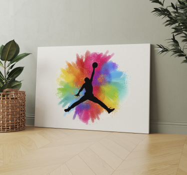 Quadro per ragazzi Michael jordan basket cool - TenStickers