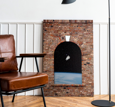 Quadro in 3D arco 3d personalizzabile quadro - TenStickers
