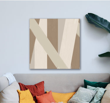 Quadro arte colore sabbia - TenStickers