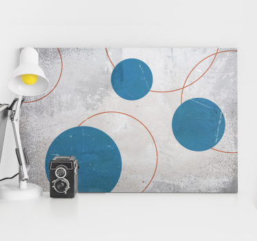 Quadro arte disegno brutalista - TenStickers