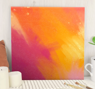 Quadro astratto fusione di gradienti vibranti - TenStickers