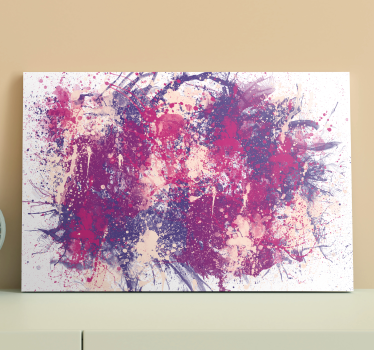 Quadro astratto splash astratto dinamico - TenStickers