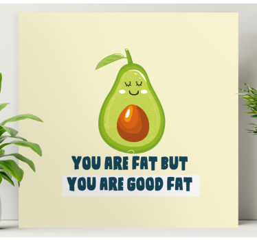 Quadro bodypositive con scritta - TenStickers