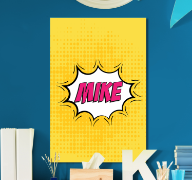 Quadro con nome Nome del fumetto - TenStickers