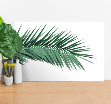 Quadro con piante Foglia di pianta tropicale - TenStickers