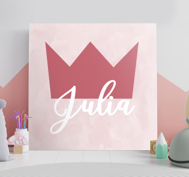 Quadro mappamondo personalizzazione julia - TenStickers
