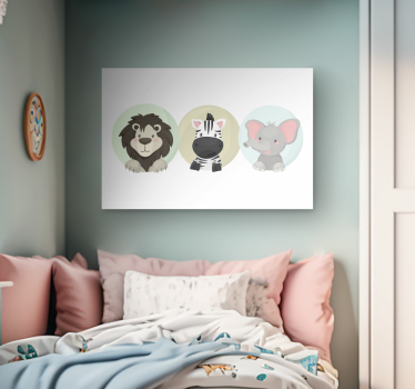 Quadri con animali per bambini - TenStickers