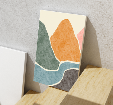 Quadro stile pittura astratta - TenStickers