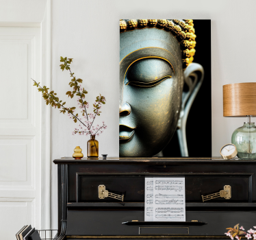 Quadro zen con disegno di Buddha - TenStickers