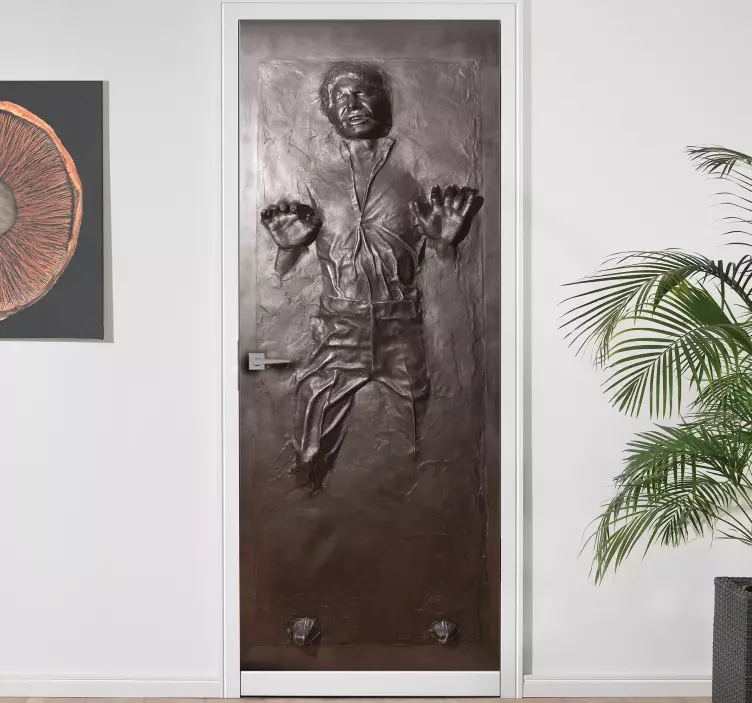 Adesivo frigo Han Solo carbonite - TenStickers