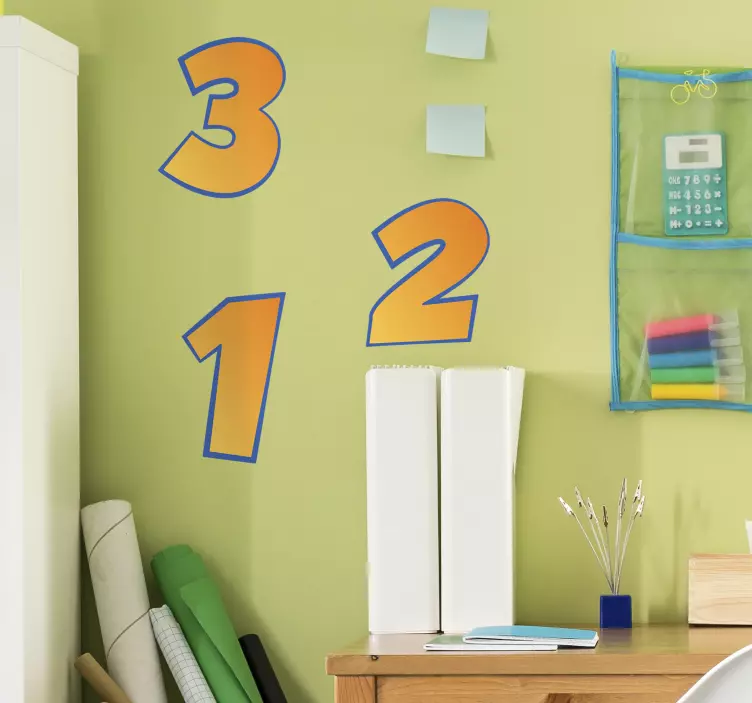 Numeri adesivi moto quarantasei - TenStickers